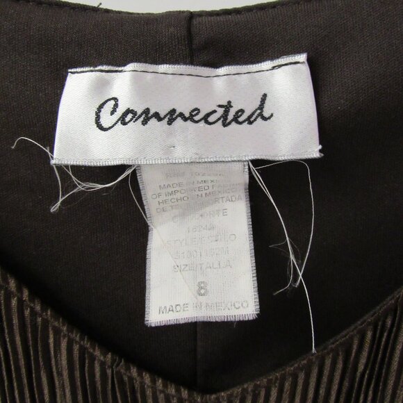 Connected Brown Dress Size 8 - Picture 2 of 6